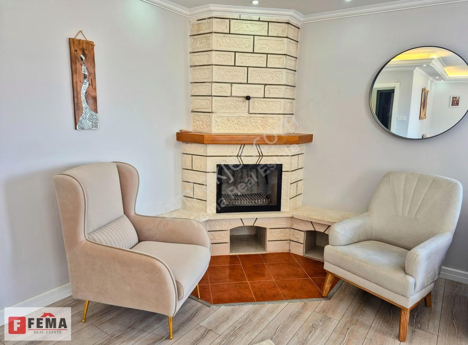 Fema'dan Sahile 800 Metre Uzaklıkta Kiralık Eşyalı 3+1- For Rent - Görsel 6