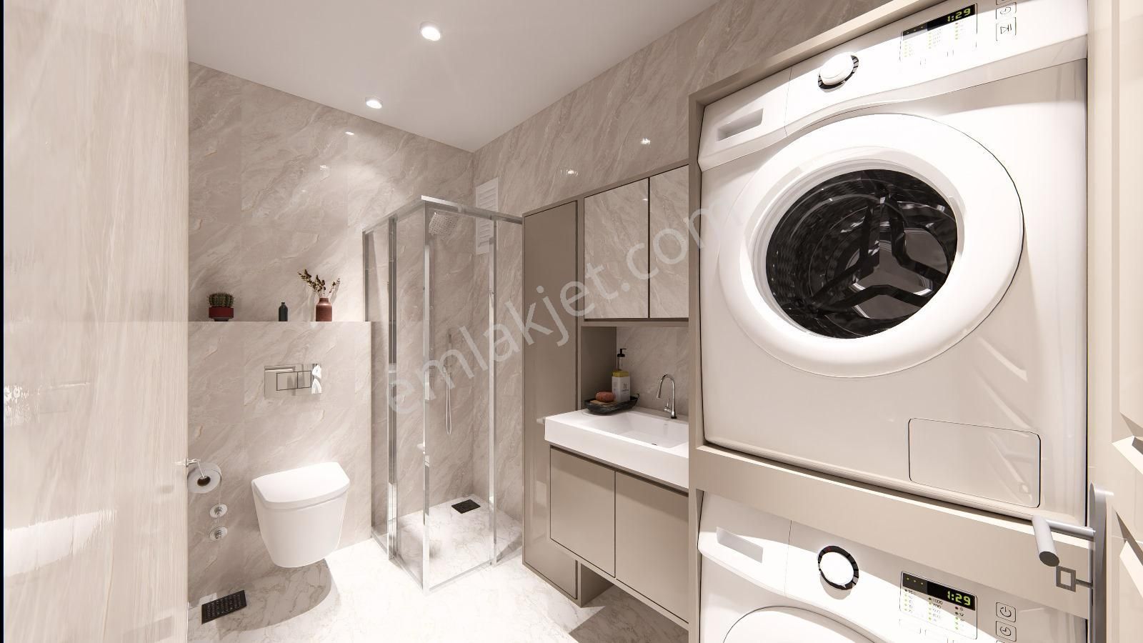 Denizli Şemikler De Giyotin Cam Balkonlu 3+1 160 M2 Cadde Üzeri Lüks Daireler - Görsel 24