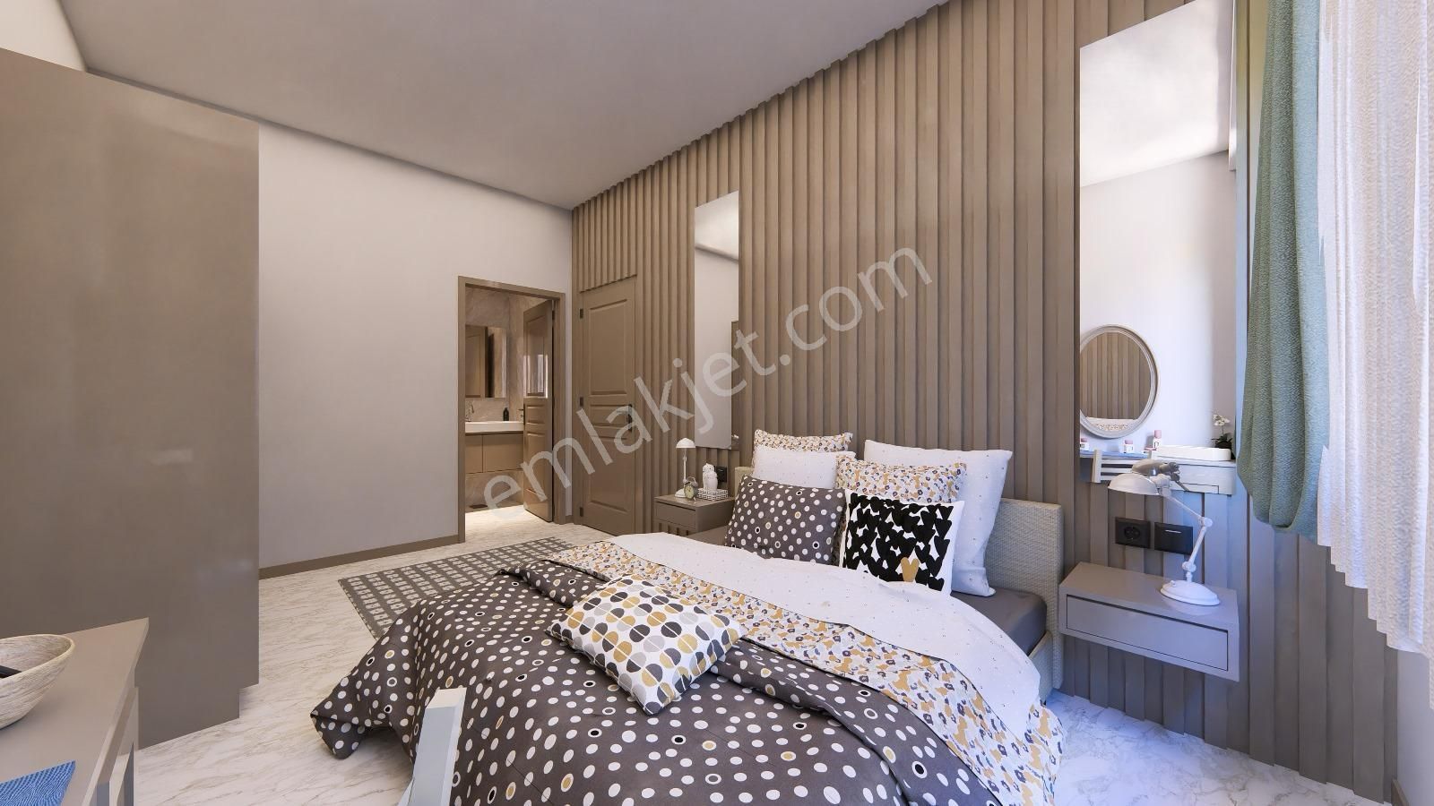 Denizli Şemikler De Giyotin Cam Balkonlu 3+1 160 M2 Cadde Üzeri Lüks Daireler - Görsel 5