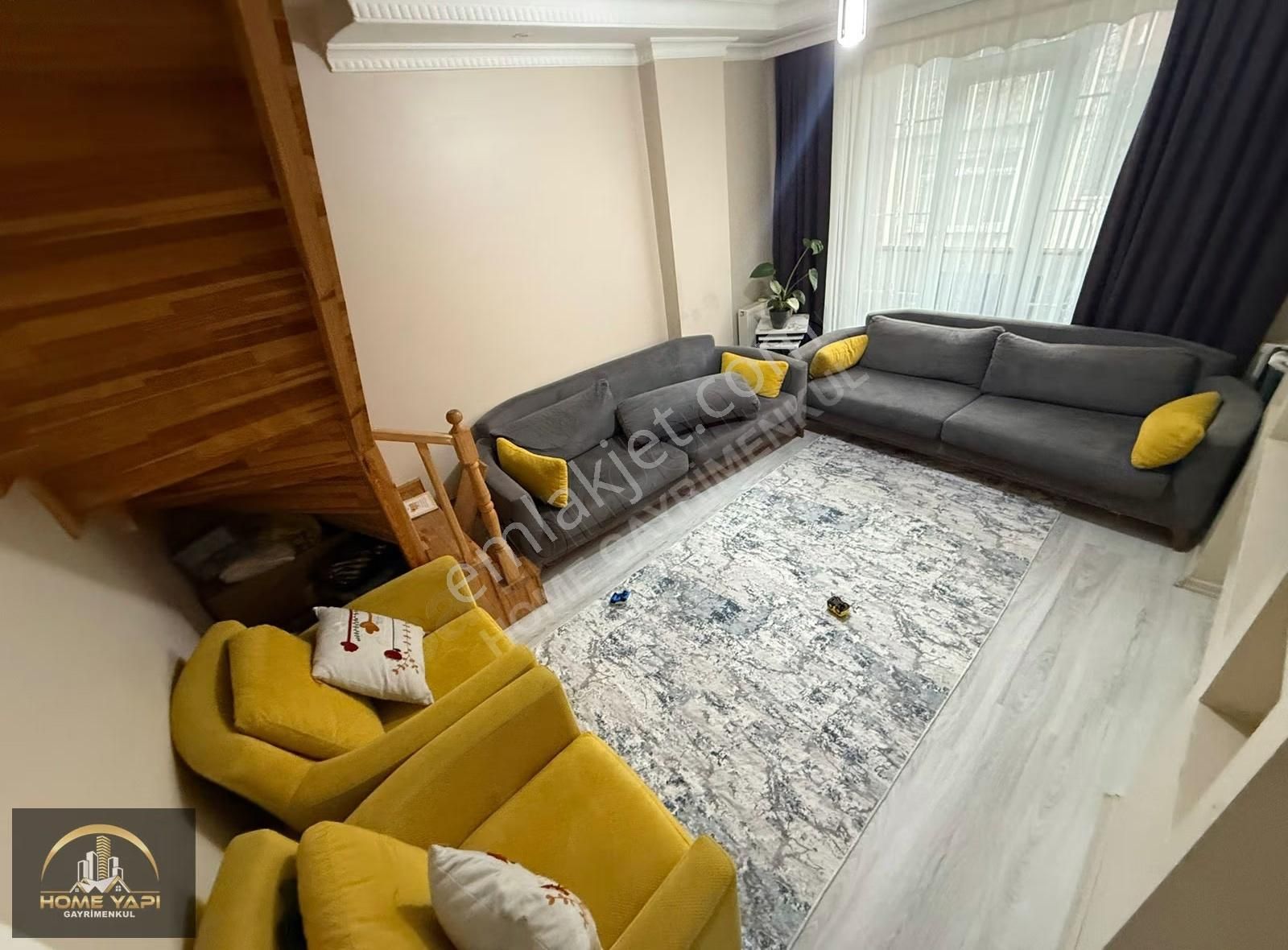 Home'dan Cebeci Mah'de 4+2 190m² Satılık Asansörlü Dublex Daire. - Görsel 2