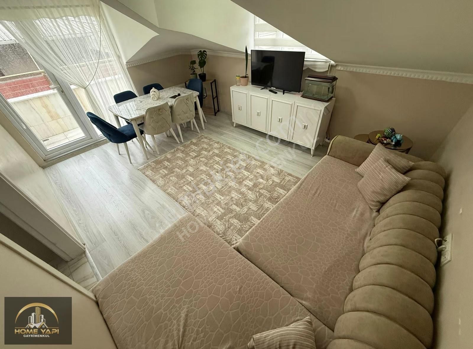 Home'dan Cebeci Mah'de 4+2 190m² Satılık Asansörlü Dublex Daire. - Görsel 3