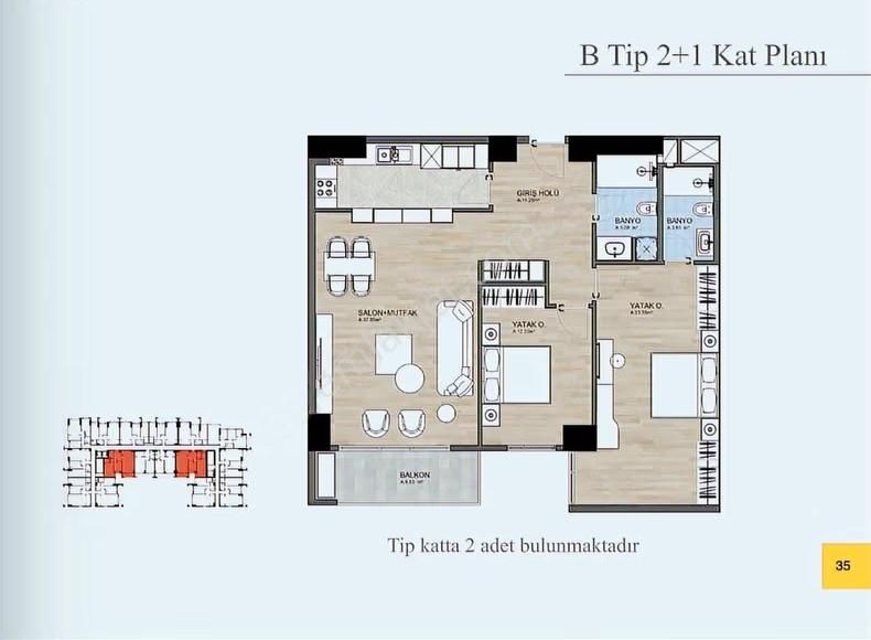 İsminar Gayrimenkulden Balat Park 2 Projesinde Satılık Daireler - Görsel 14