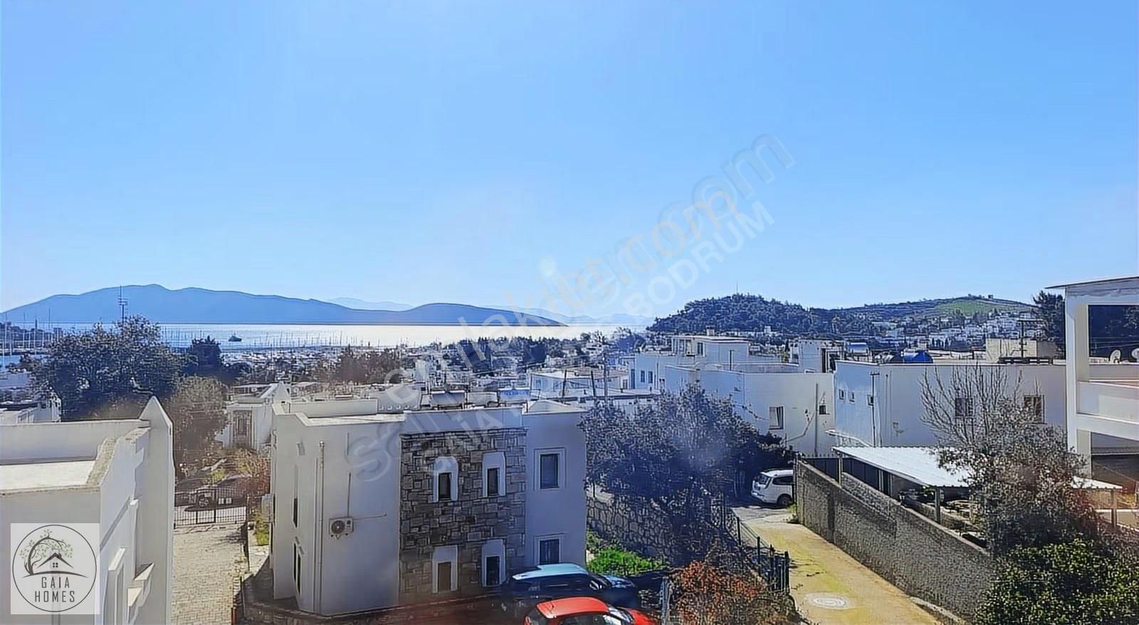 Kiralık Bodrum Merkez Deniz Manzaralı 2+1 Eşyalı Üst Kat Daire - Görsel 12