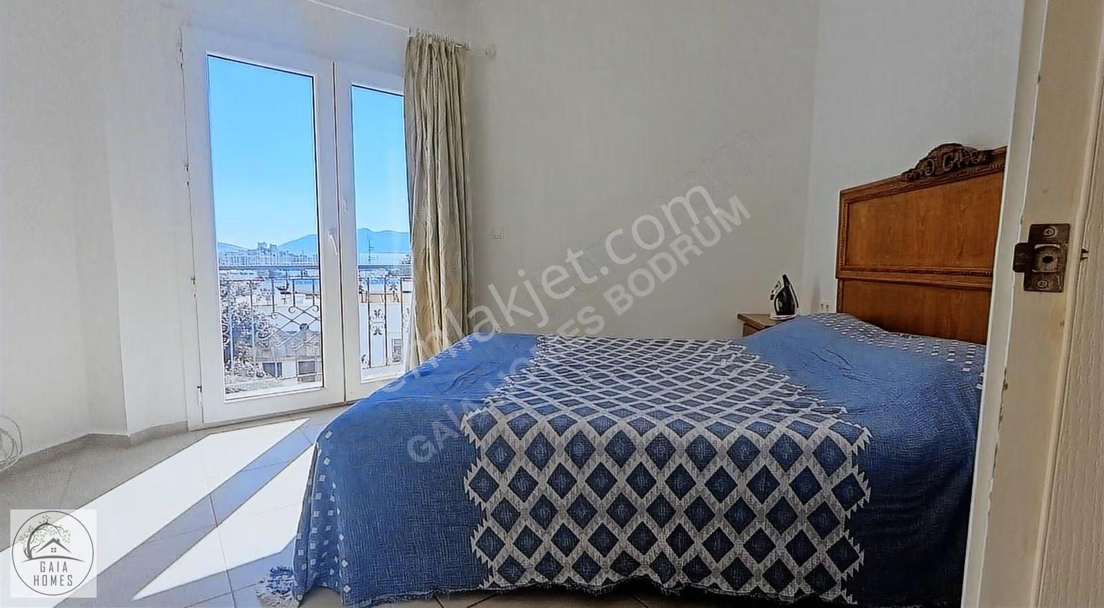 Kiralık Bodrum Merkez Deniz Manzaralı 2+1 Eşyalı Üst Kat Daire - Görsel 13