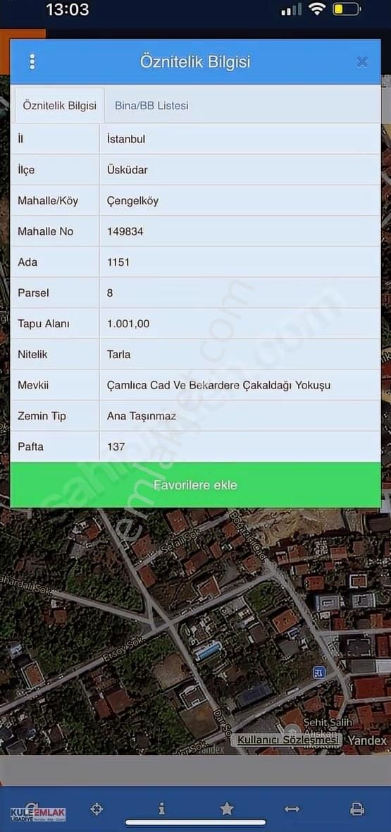 Çengelköy'de Deniz Manzaralı Merkezi Konumda Yatırımlık Arsa.. - Görsel 3
