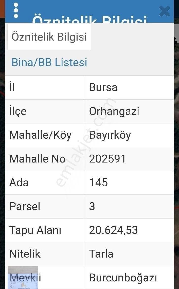 Bursa/orhangazi-bayırköy Mah.de Satılık ( 20.624) M2. Anayola Cepheli Değerli Arazi. - Görsel 19