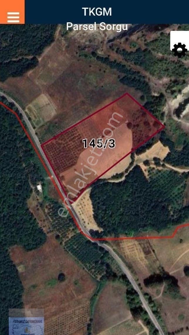 Bursa/orhangazi-bayırköy Mah.de Satılık ( 20.624) M2. Anayola Cepheli Değerli Arazi. - Görsel 3