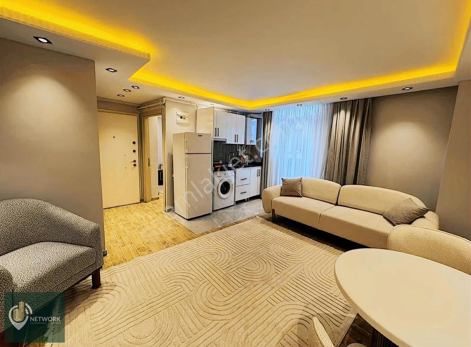 +ful Eşyalı+cadde'ye Yakın Ulaşım Sorunu Olmayan Bölgede 1+1 - Görsel 4