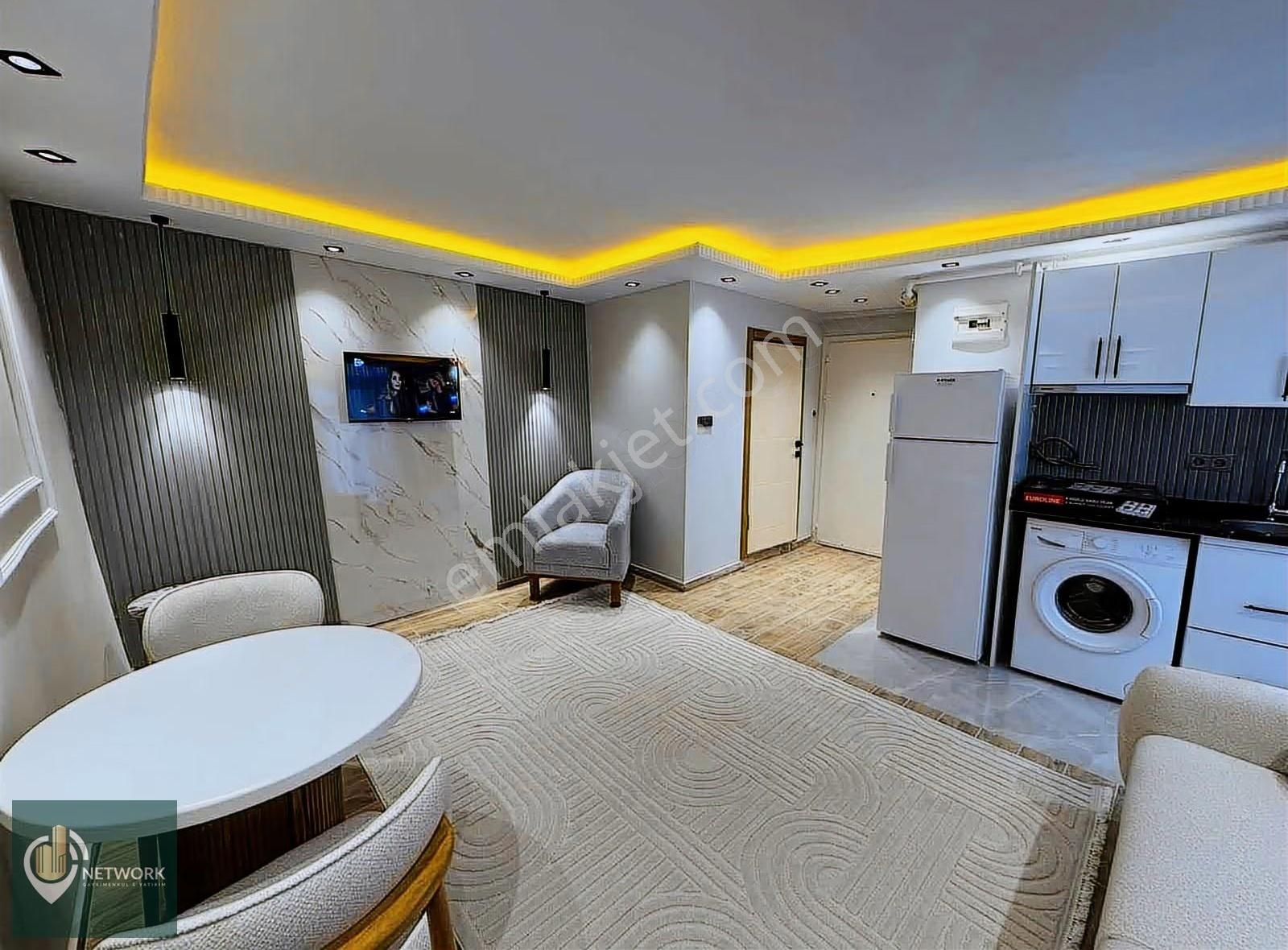 +ful Eşyalı+cadde'ye Yakın Ulaşım Sorunu Olmayan Bölgede 1+1 - Görsel 11