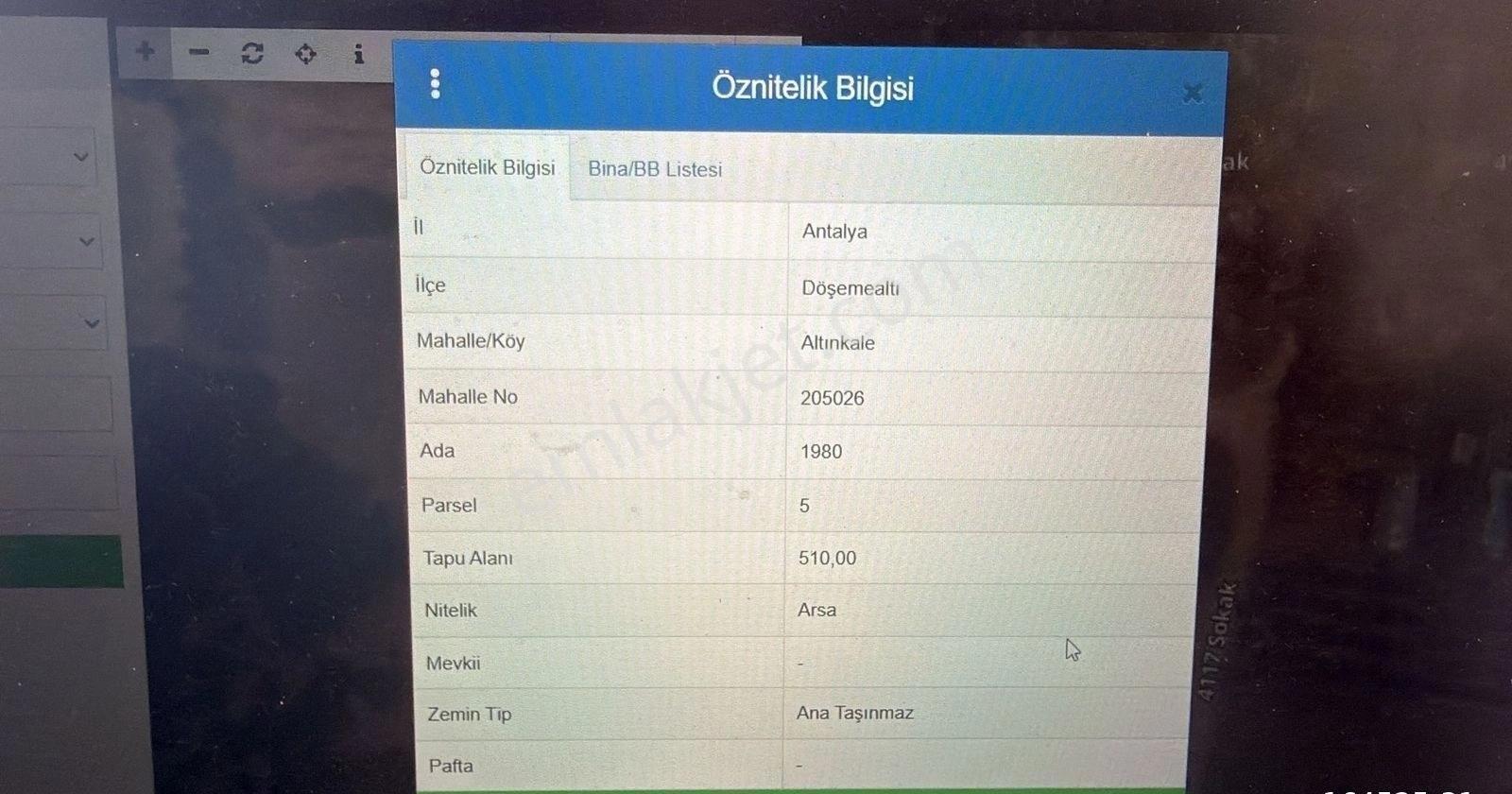 Döşemealtı Altınkale Güney Cephe Parsel - Görsel 2