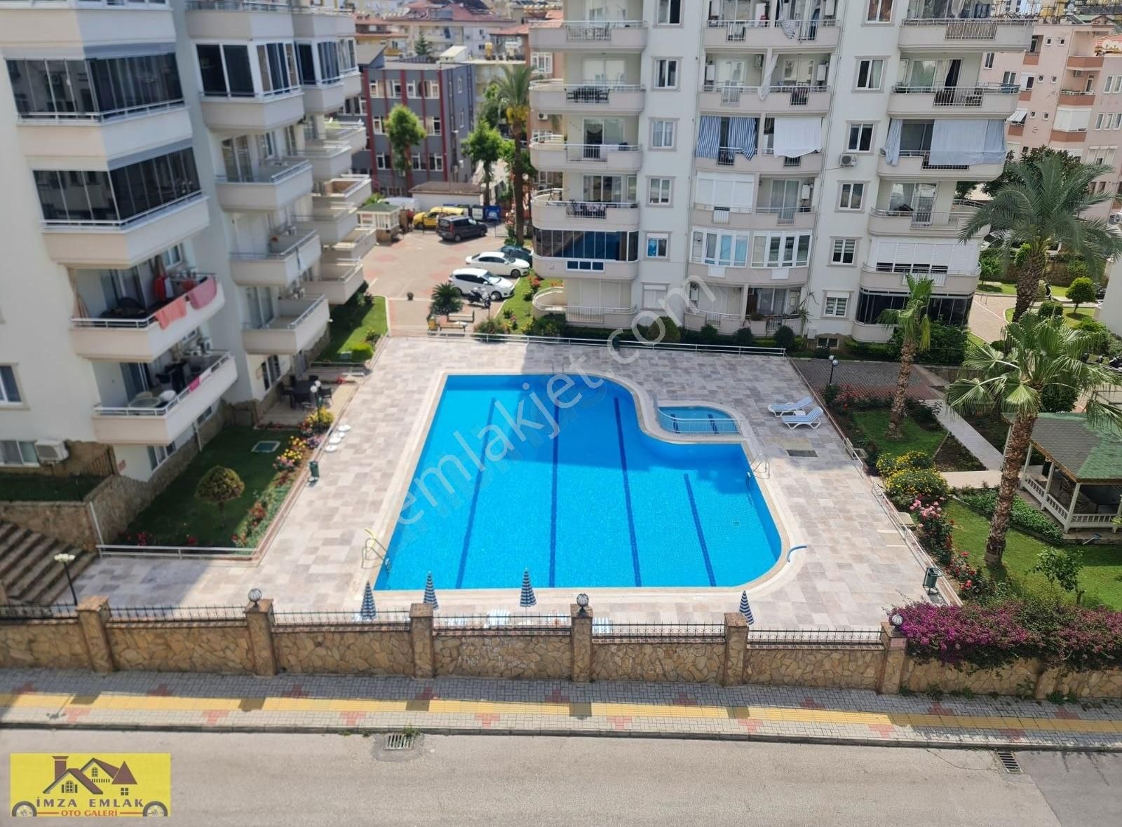 Alanya Merkezde 3 Oda 1 Salon Ayrı Mutfaklı Kiralık Daire - Görsel 25
