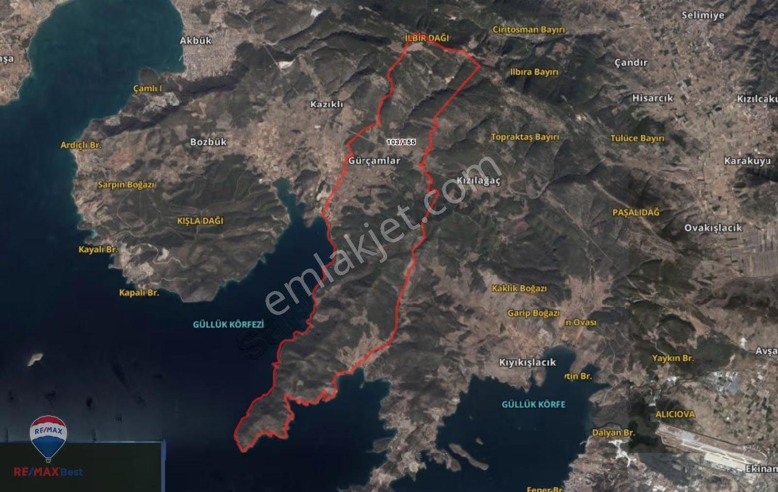 32 Muğla Milas Gürçamlar'da 14688 M2 Satılık Tarla - Görsel 9