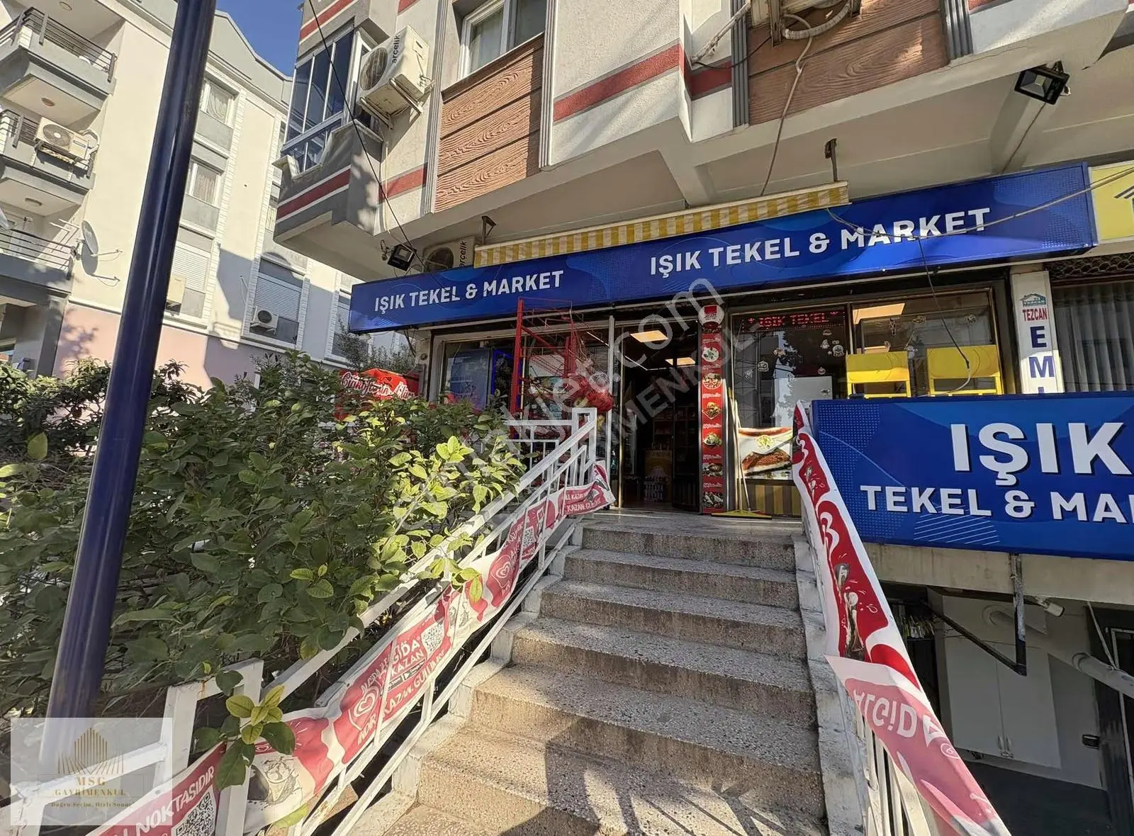 Msg'den Buca Yenigünde 80 M2 Devren Kiralık Tekel & Market