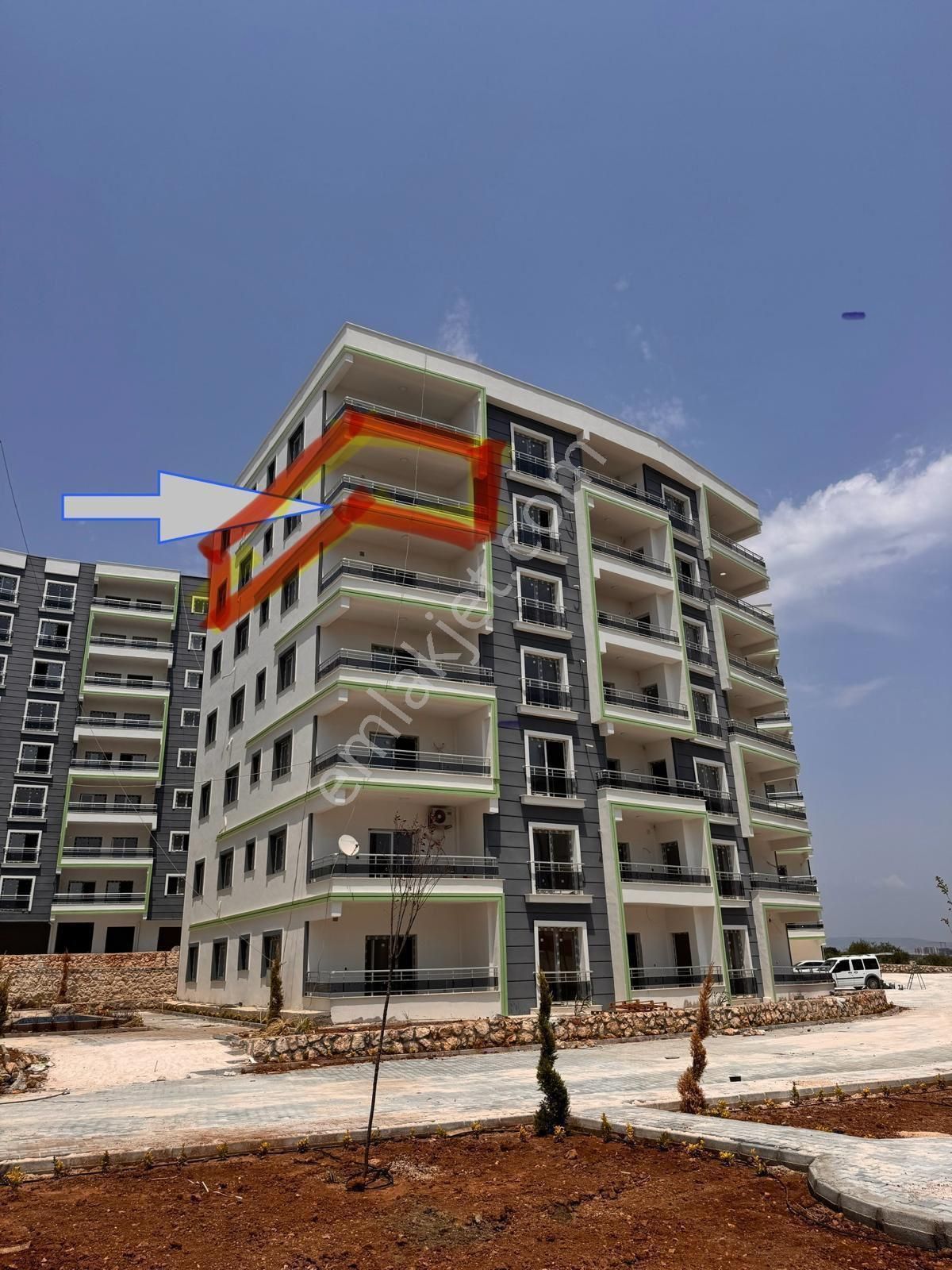 Taşucu'nda Satılık 2+1 Sıfır Lüks Daire - Deniz Manzaralı