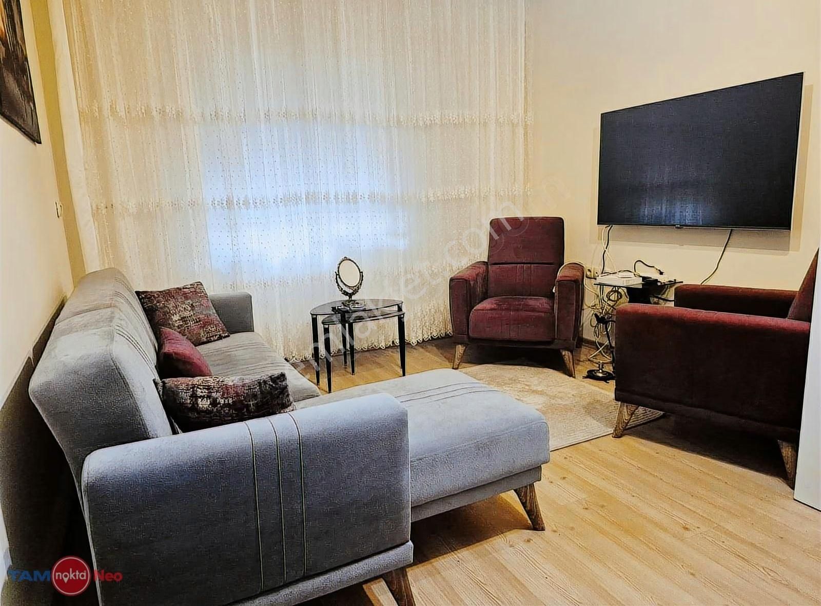 Meydankavağında Havuzlu Sitede Full Eşyalı 1+1 Kiralık - Görsel 8