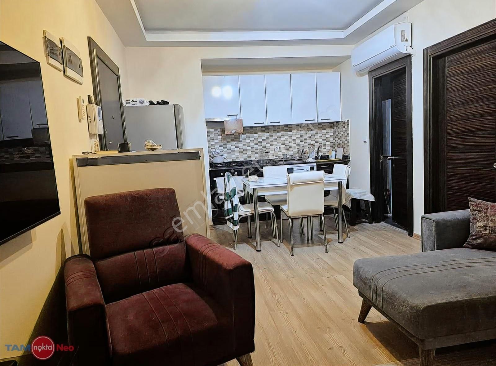 Meydankavağında Havuzlu Sitede Full Eşyalı 1+1 Kiralık - Görsel 9