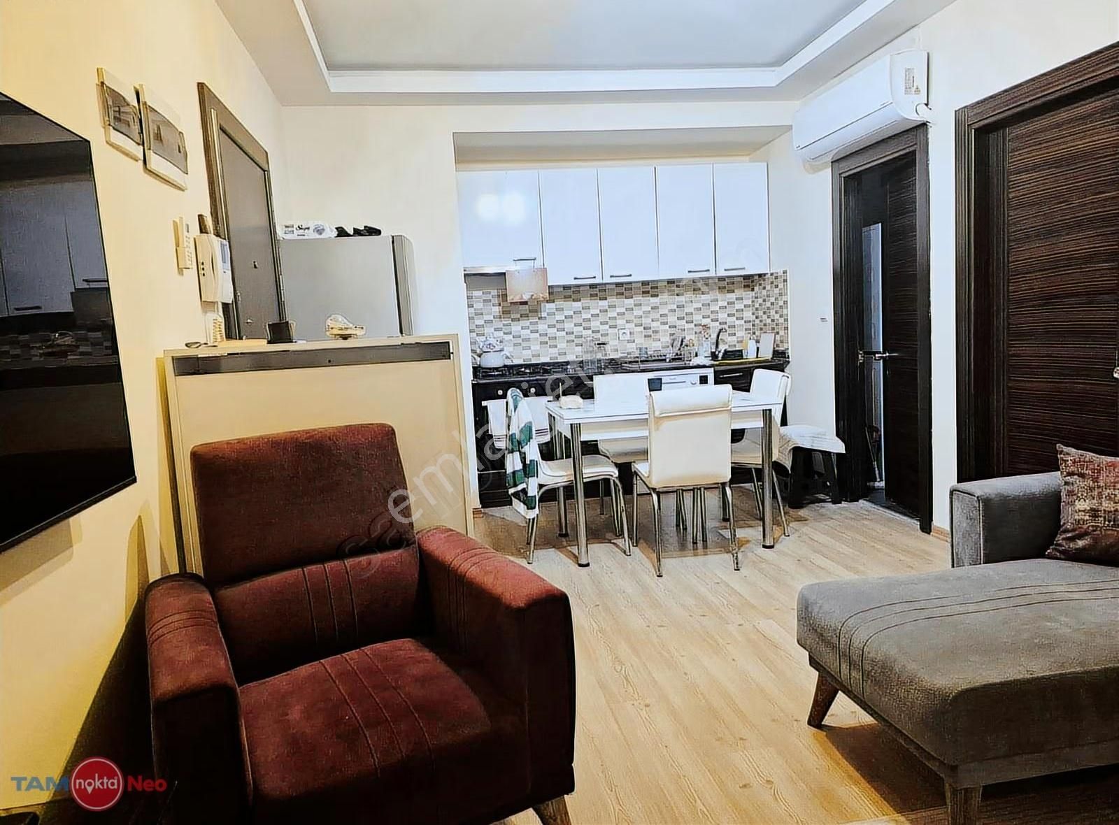 Meydankavağında Havuzlu Sitede Full Eşyalı 1+1 Kiralık - Görsel 13