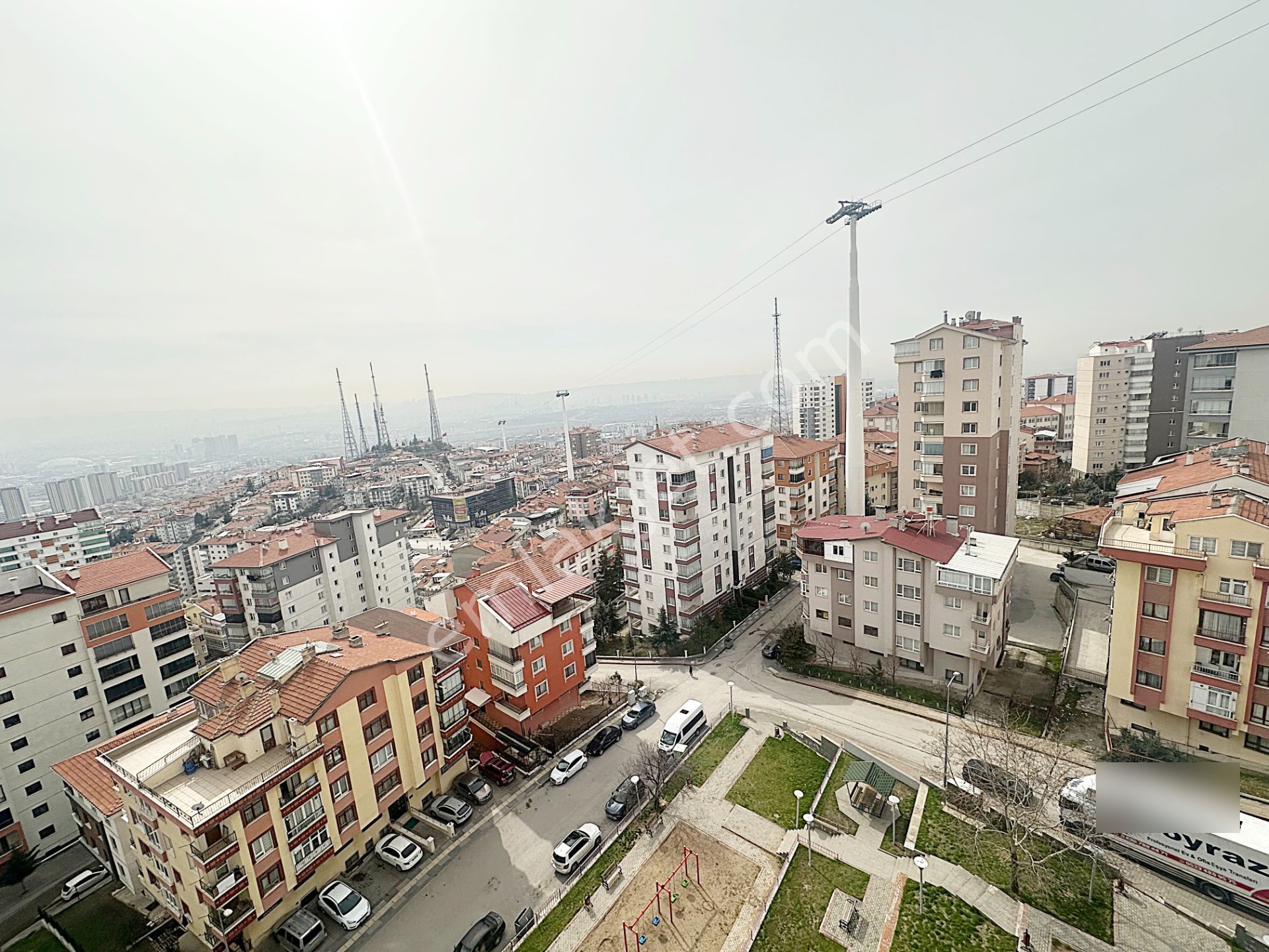 Cihan'dan Ankara Manzarlı Caddelere Paralel 4+1 Kiralık Daire