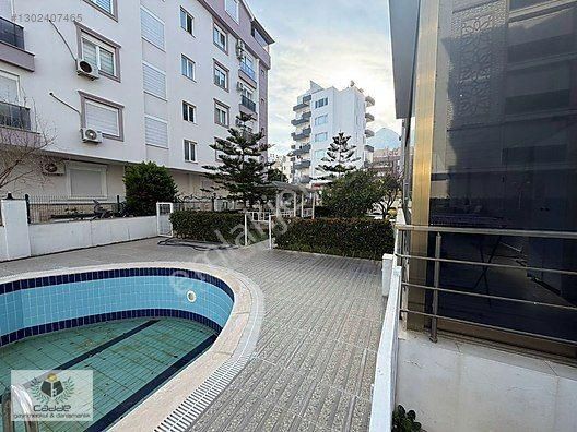 Konyaaltı Hurma Mahallesinde 2 Bloklu Havuzlu İskanlı Ara Kat 2+1 Klimlıı Ankastreli. - Görsel 2