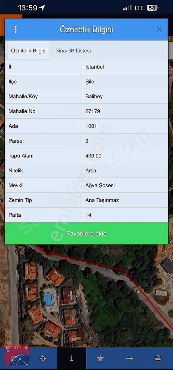 Şile Balibey'de 400m2 %40 Villa İmarlı Müstakil Arsa - Görsel 5