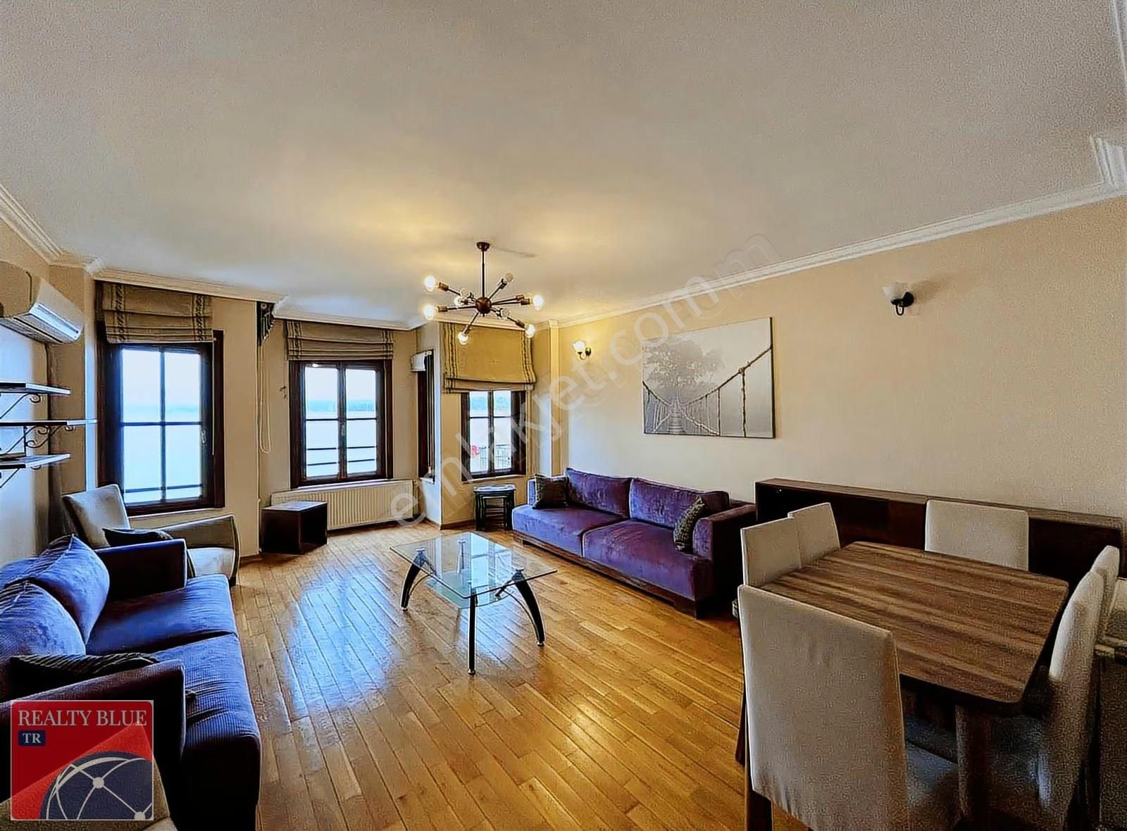 Sarıyer Yeni Mah 1+1 Eşyalı Kiralık Deniz Manzaralı Yalı Dairesi - Görsel 8