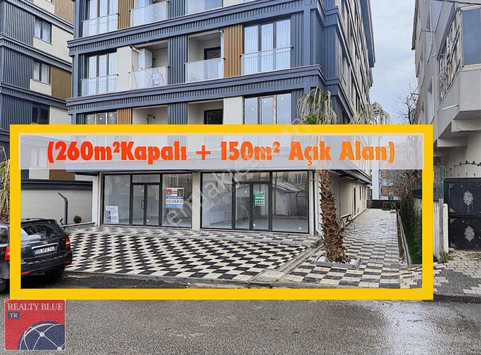 Sultanbeyli'de Cadde Üzeri Kiralık Dükkan 260m²kapalı +150m²açık