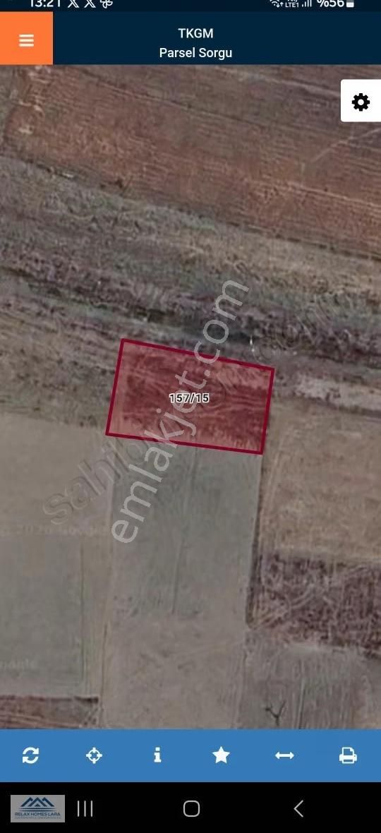 Antalya Elmalı Da Satılık Uygun Fıyatlı 712 Mt Tarla - Görsel 2