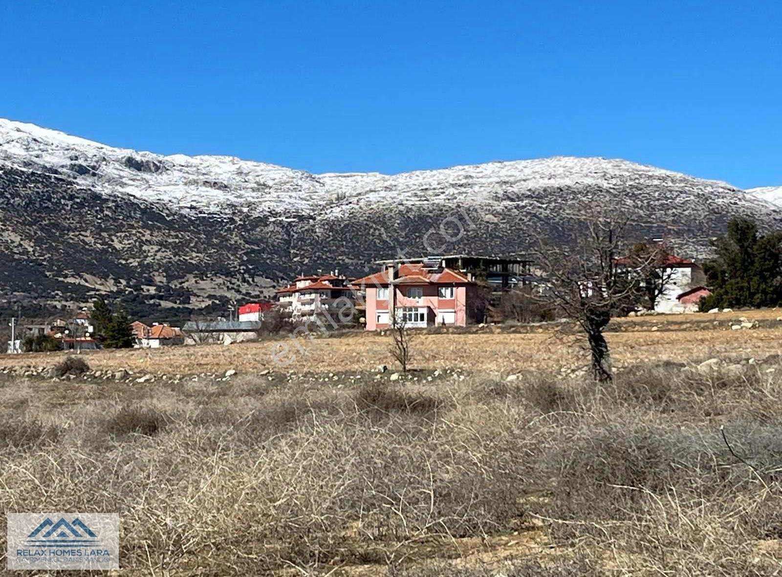 Relax Homes'dan Satılık Elmalı Gökpınarda 560 M2 İmarlı Arsa !!!