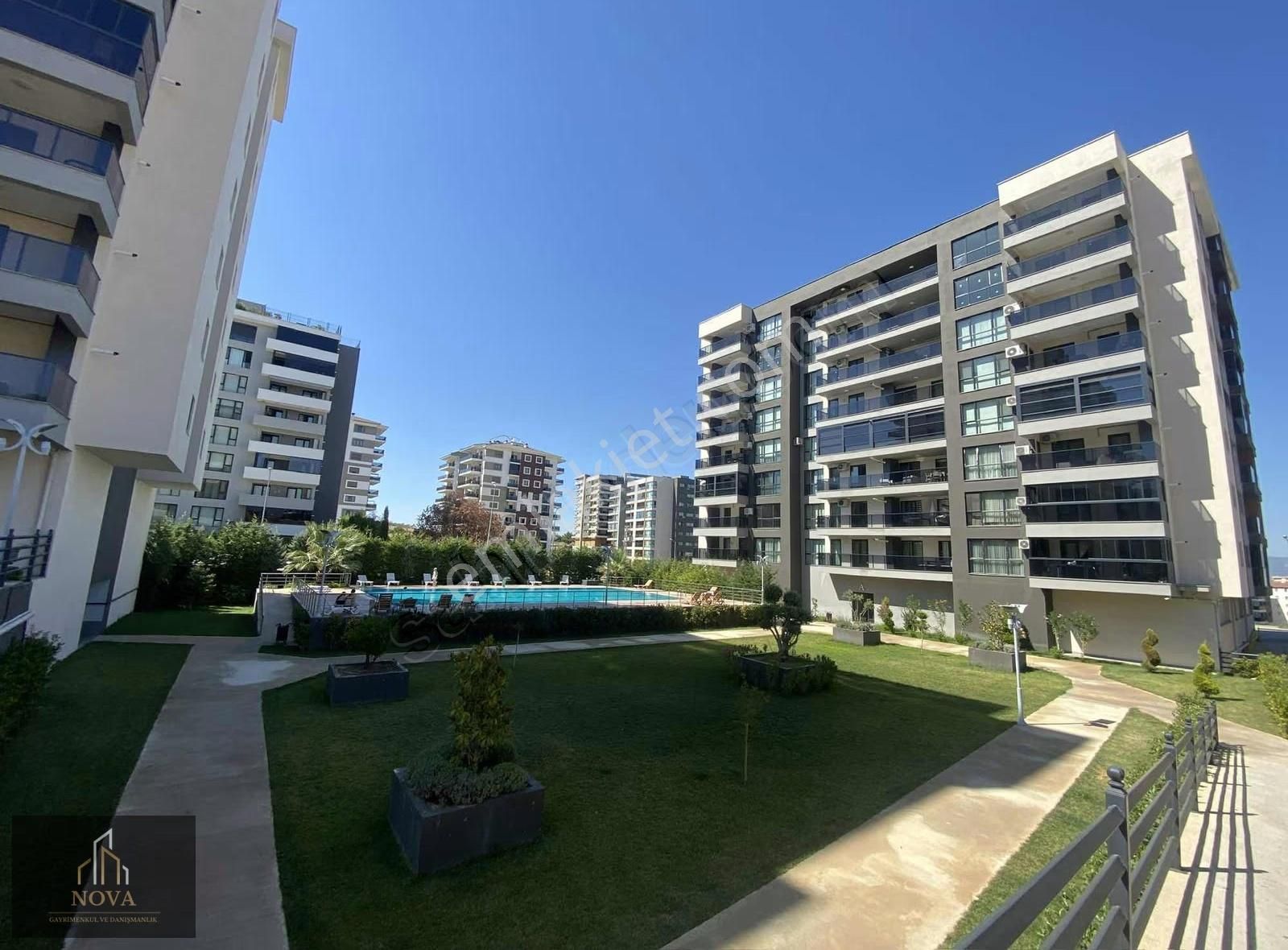 Nova'dan Cinkaya Mevki Site İçerisinde 1+1 Lüks Kiralık Daire - Görsel 17