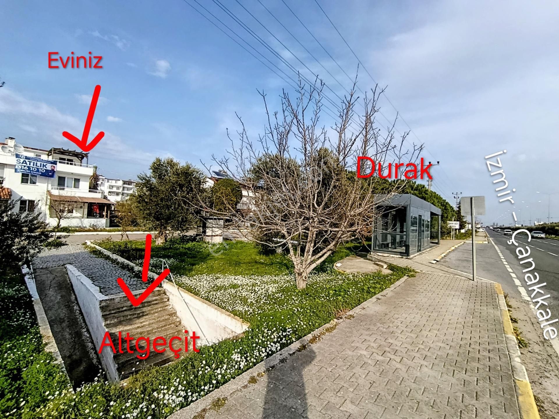 Güre’de Denize 100 Metre Mesafede Tripleks 5+1 Villa - Görsel 2