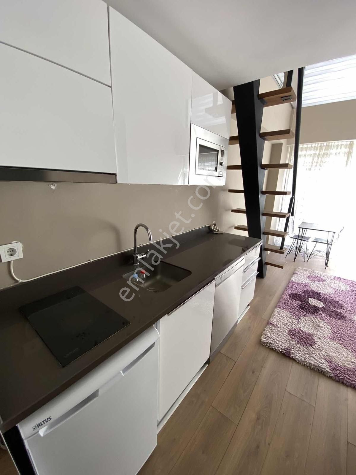 Myway 9 Eylül Ara Kat Eşyalı 1+1 Kiralık Havuz Cephe Loft Daire - Görsel 9
