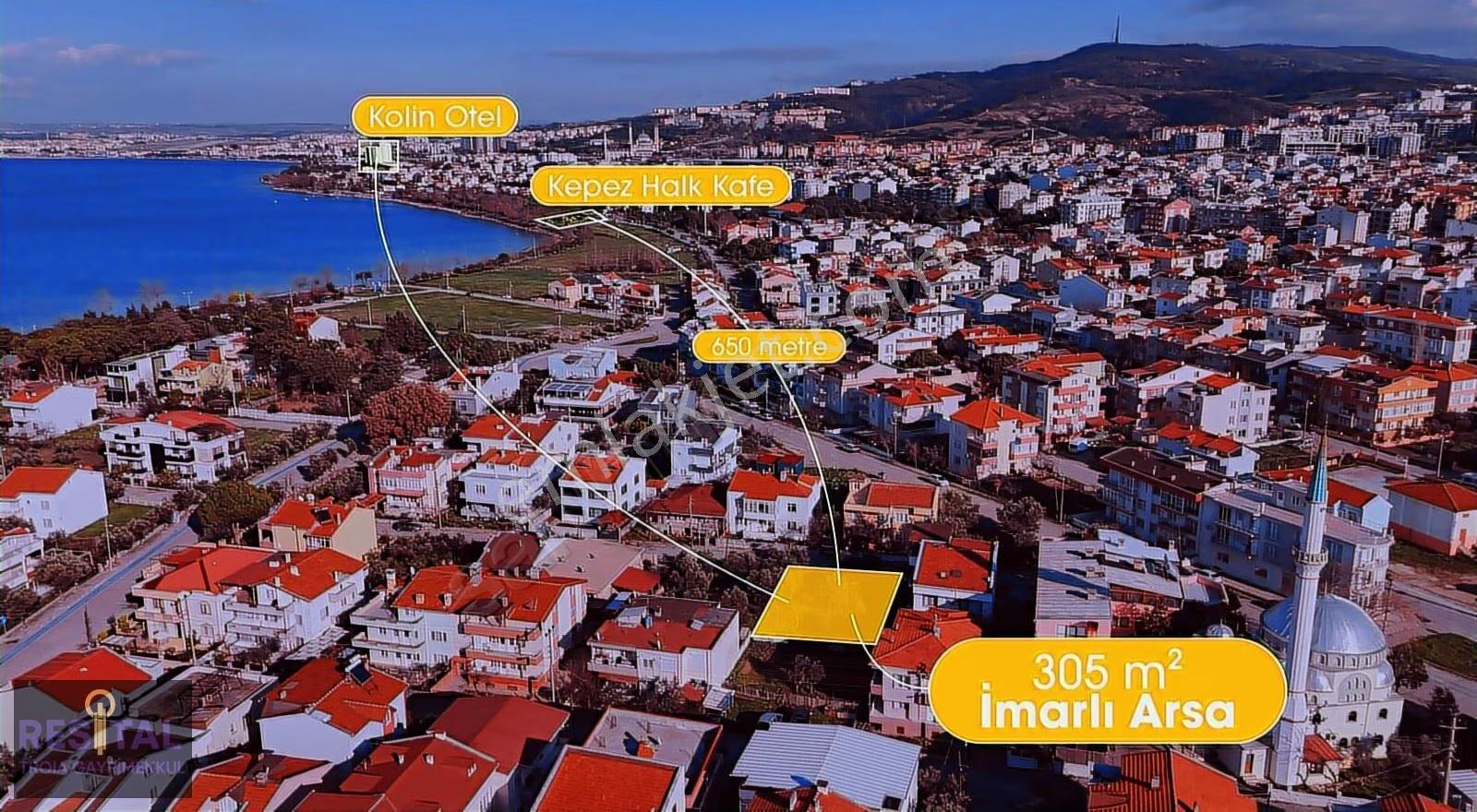 Kepez'de,denize 100 M,müstakil Tapulu, 305 M2, Villa Arsası - Görsel 2