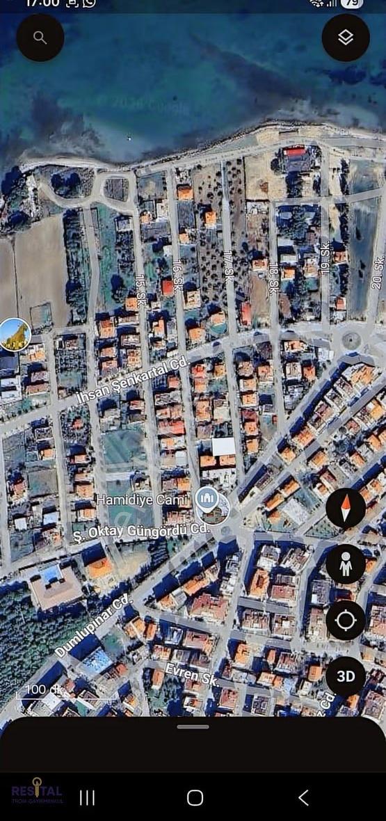 Kepez'de,denize 100 M,müstakil Tapulu, 305 M2, Villa Arsası - Görsel 6