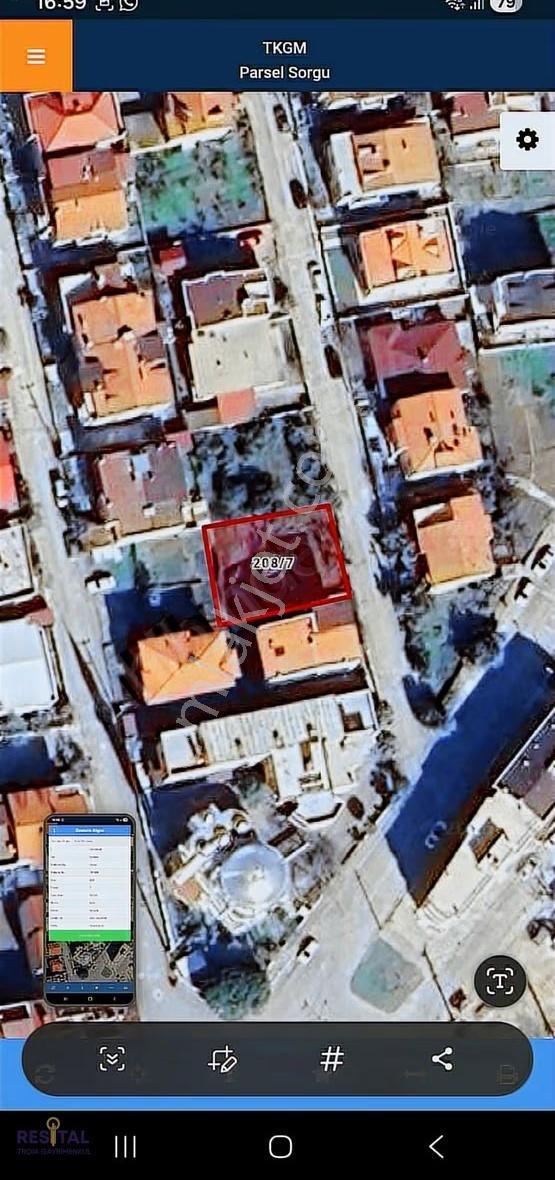 Kepez'de,denize 100 M,müstakil Tapulu, 305 M2, Villa Arsası - Görsel 3