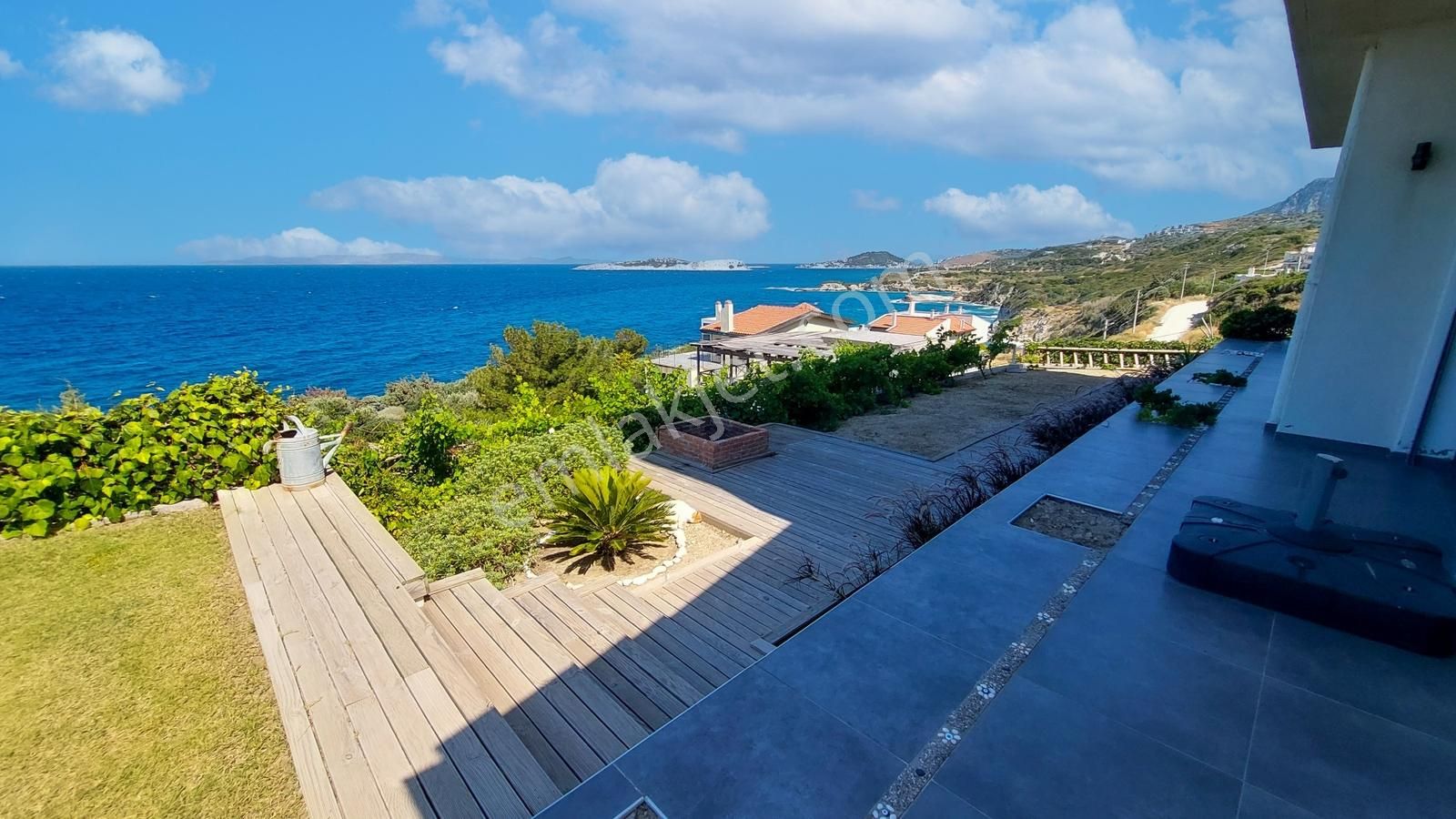 Karaburun Bozköy'de Full Deniz Manzaralı Satılık Dublex Villa - Görsel 2