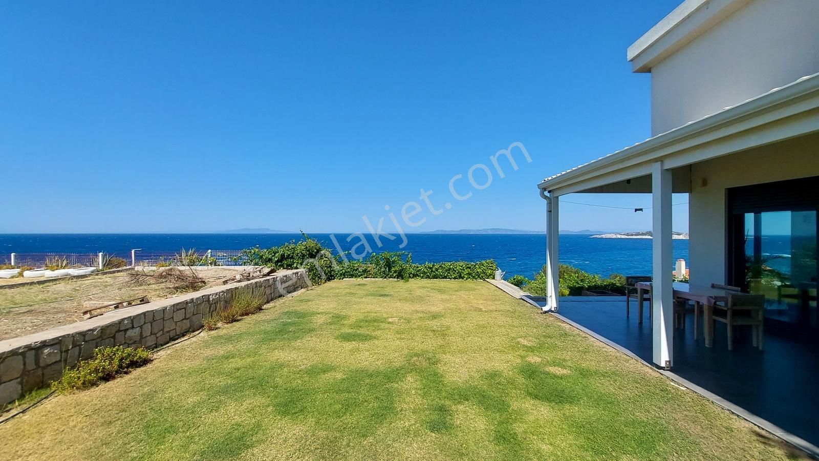 Karaburun Bozköy'de Full Deniz Manzaralı Satılık Dublex Villa - Görsel 21