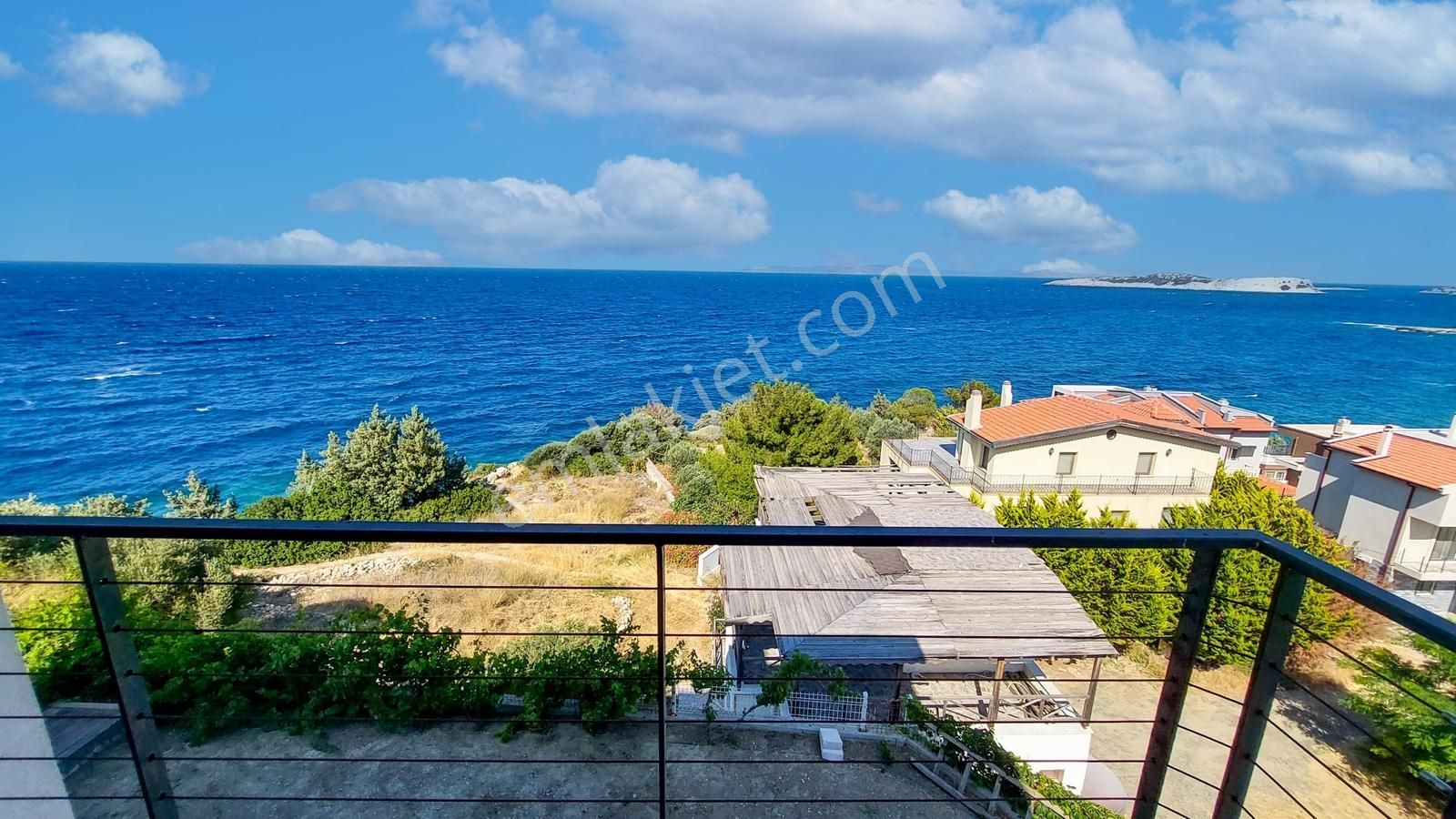 Karaburun Bozköy'de Full Deniz Manzaralı Satılık Dublex Villa - Görsel 12