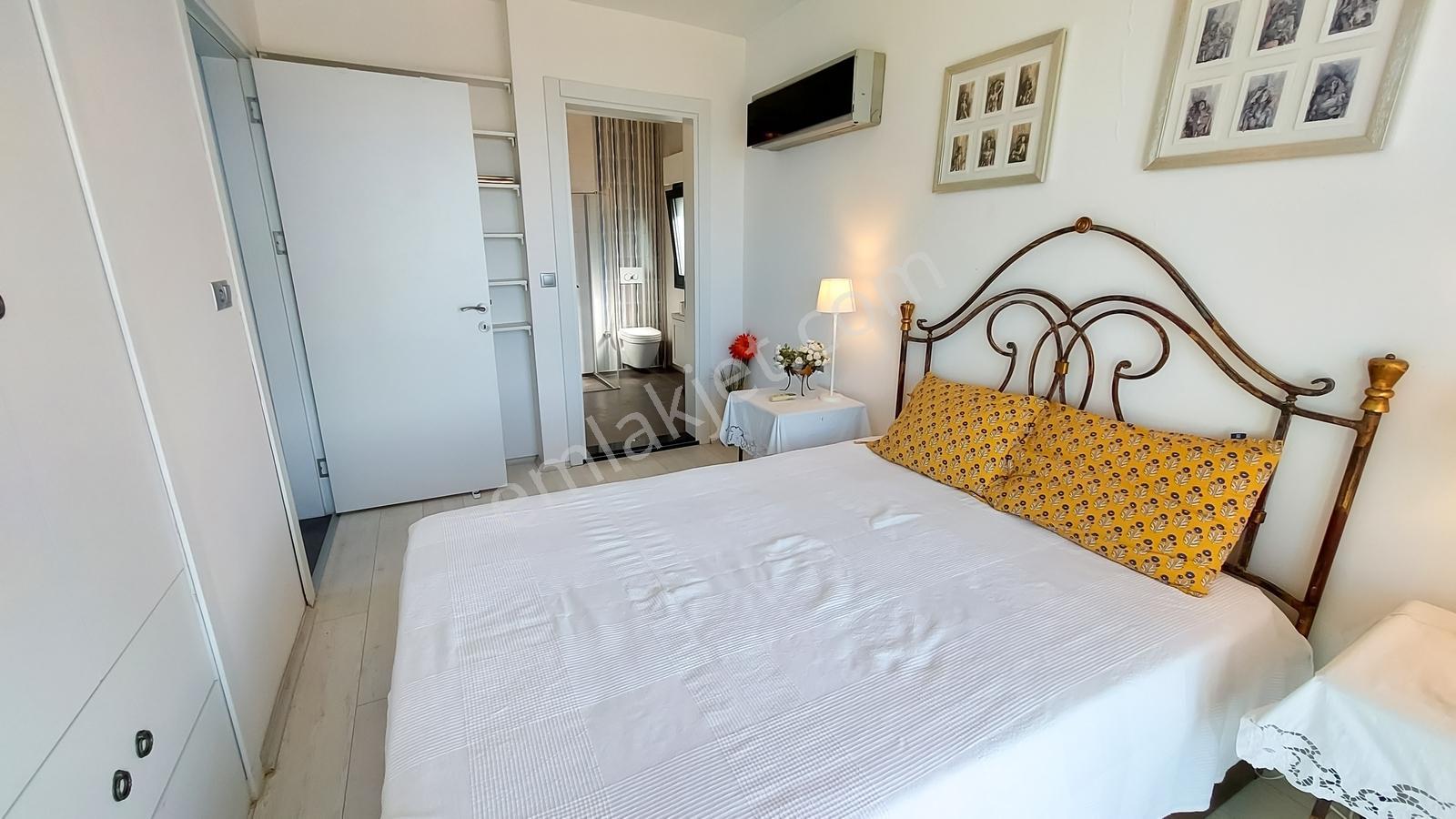 Karaburun Bozköy'de Full Deniz Manzaralı Satılık Dublex Villa - Görsel 35