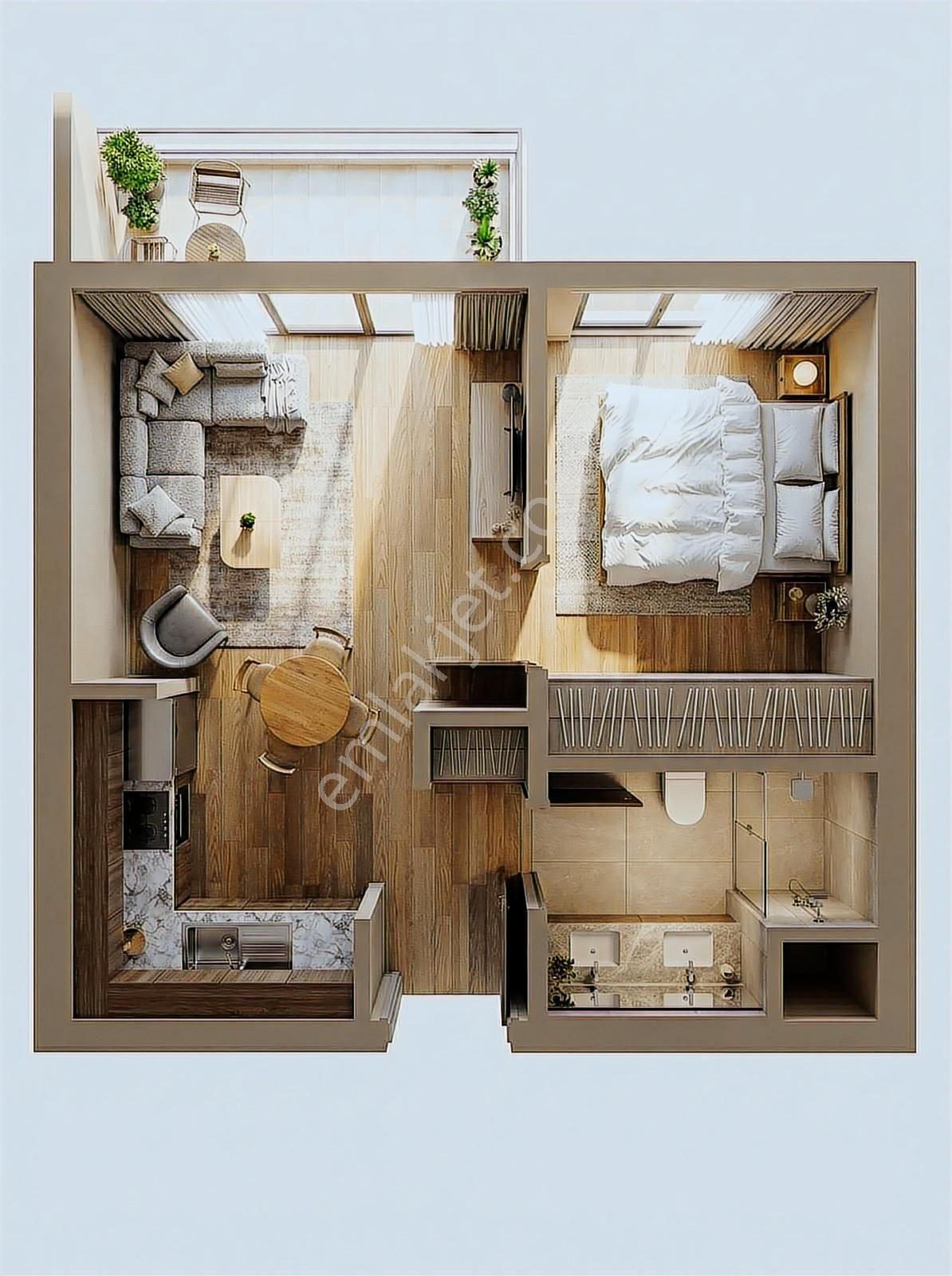 Kefilsiz, Kurasız, Kredisizi Ruhsatı Hazır Yaşam Fırsatı - Görsel 7