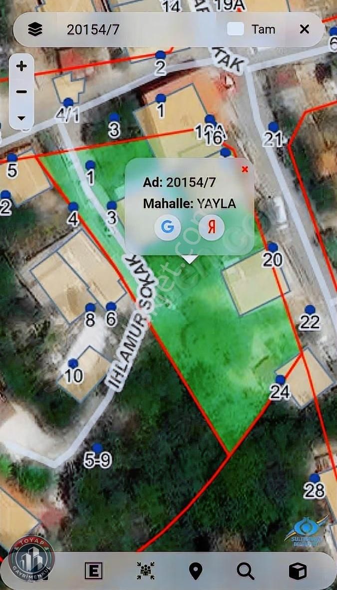 Toyap İnş Sultangazi Yayla 125 M2 İmarlı Arsa Araba Ev Takaslı - Görsel 2