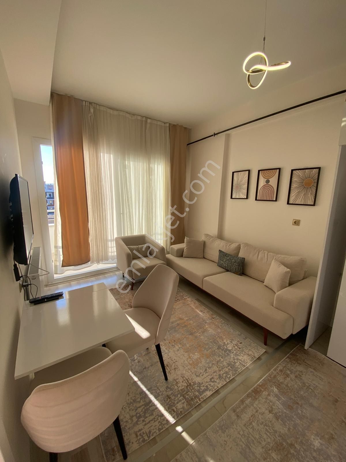 Erdemli Merkezde Sıfır Eşyalı 1+1 Satılık Daire - Görsel 6