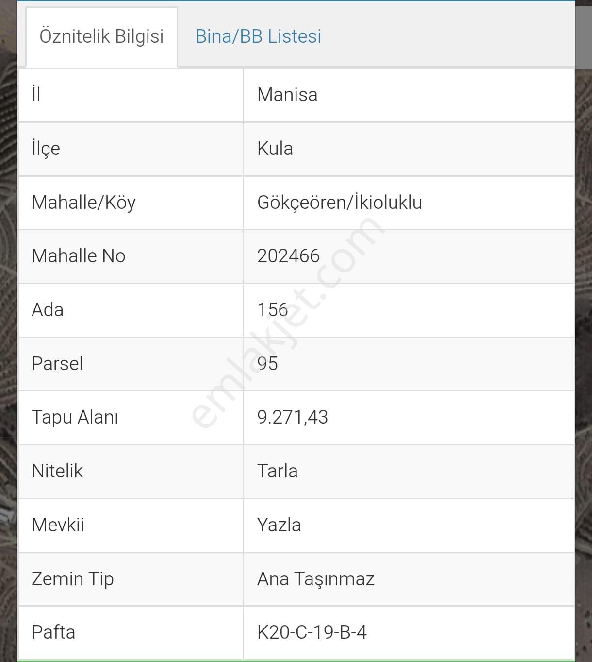 Özdemir'den Manisa Kula İki Olklu'da Satılık 9271 Mt. Tarla - Görsel 3
