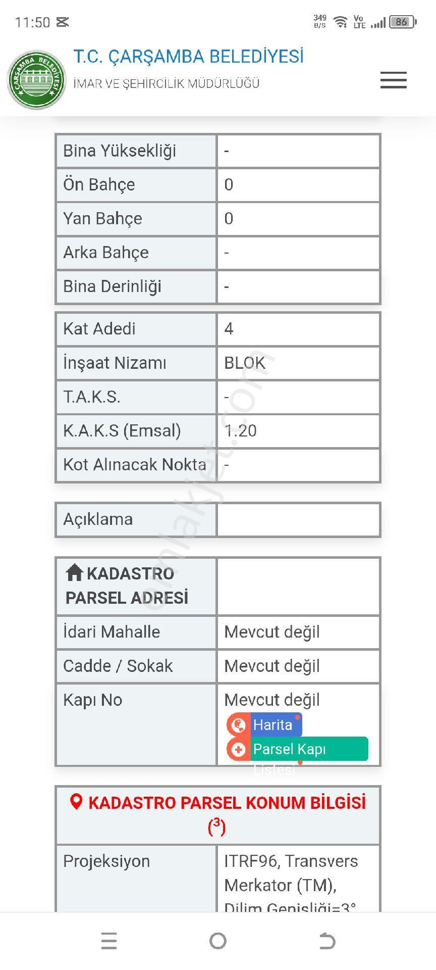 Acil Satılık Arsa Görgülü Emlaktan 537 M² - Görsel 8