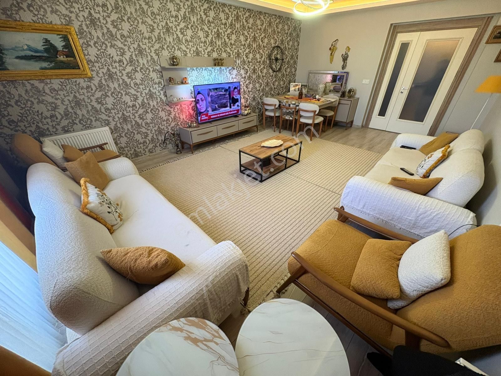 Elvan'da 3+1 G.odalı Asansörlü Kilerli Ara Katta Full Yapı Daire - Görsel 28