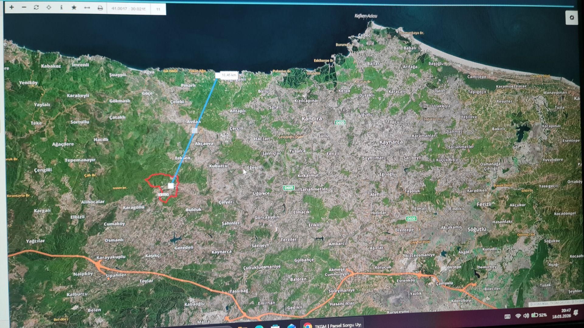 Kandıra Çakmaklar Köyü Acil Satılık Fırsat Arazi - Görsel 6