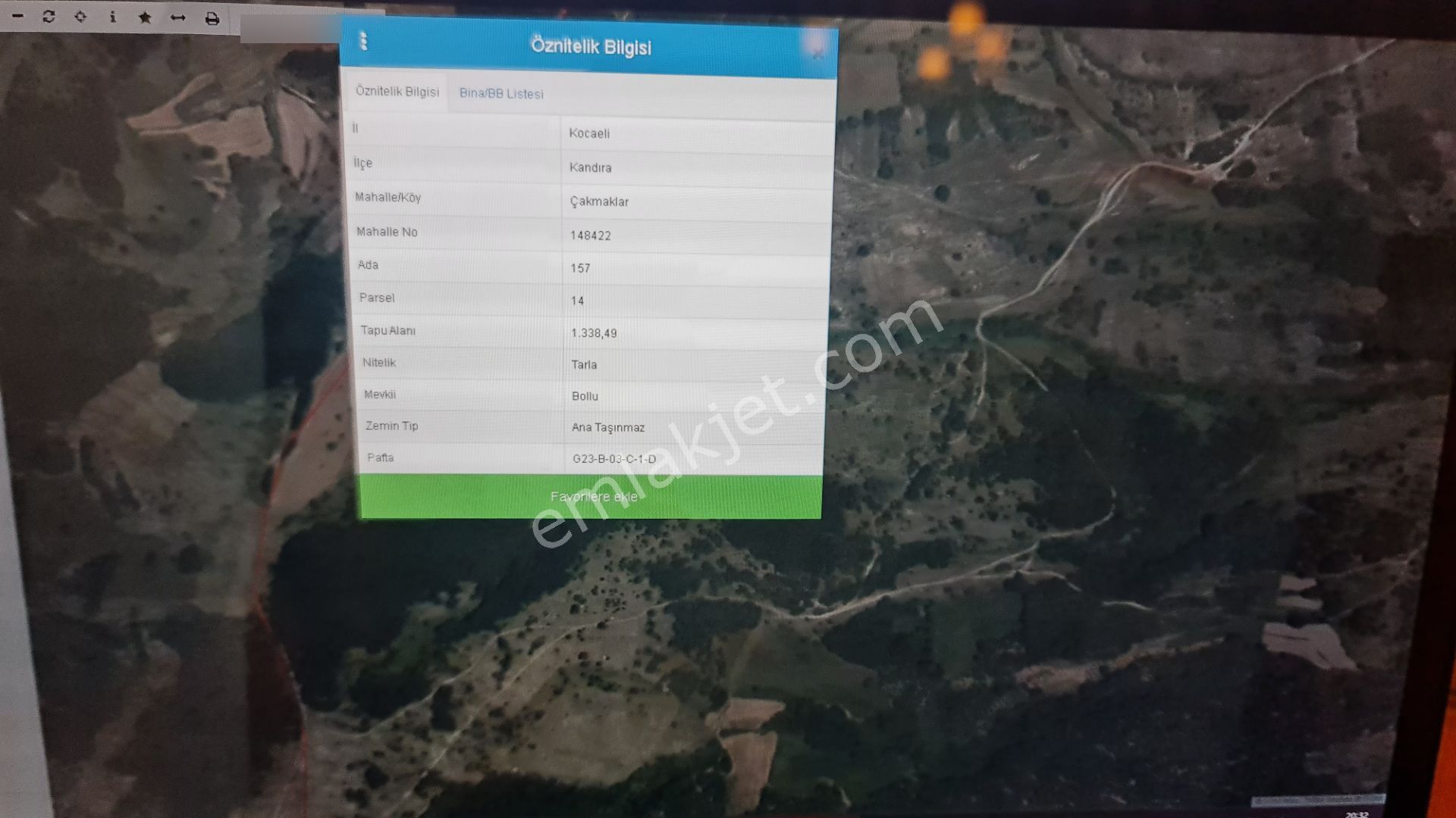 Kandıra Çakmaklar Köyü Acil Satılık Fırsat Arazi