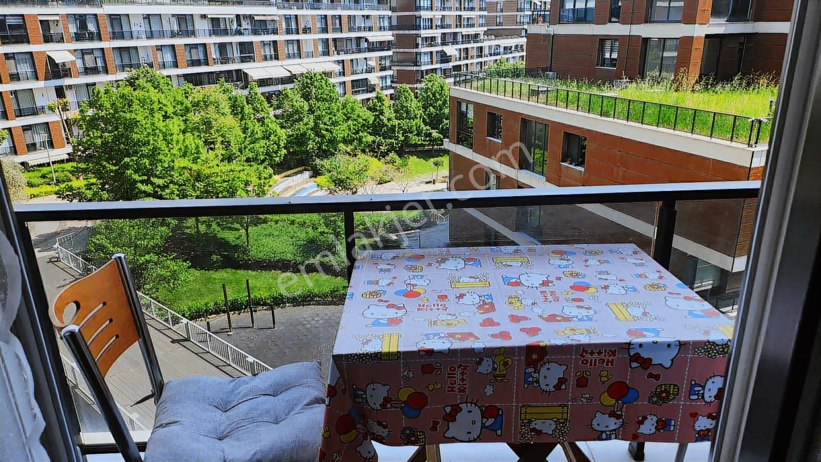 Lounge 1 Sitesinde 1+1 Eşyasız Peyzaj Manzaralı Kiralık - Görsel 5