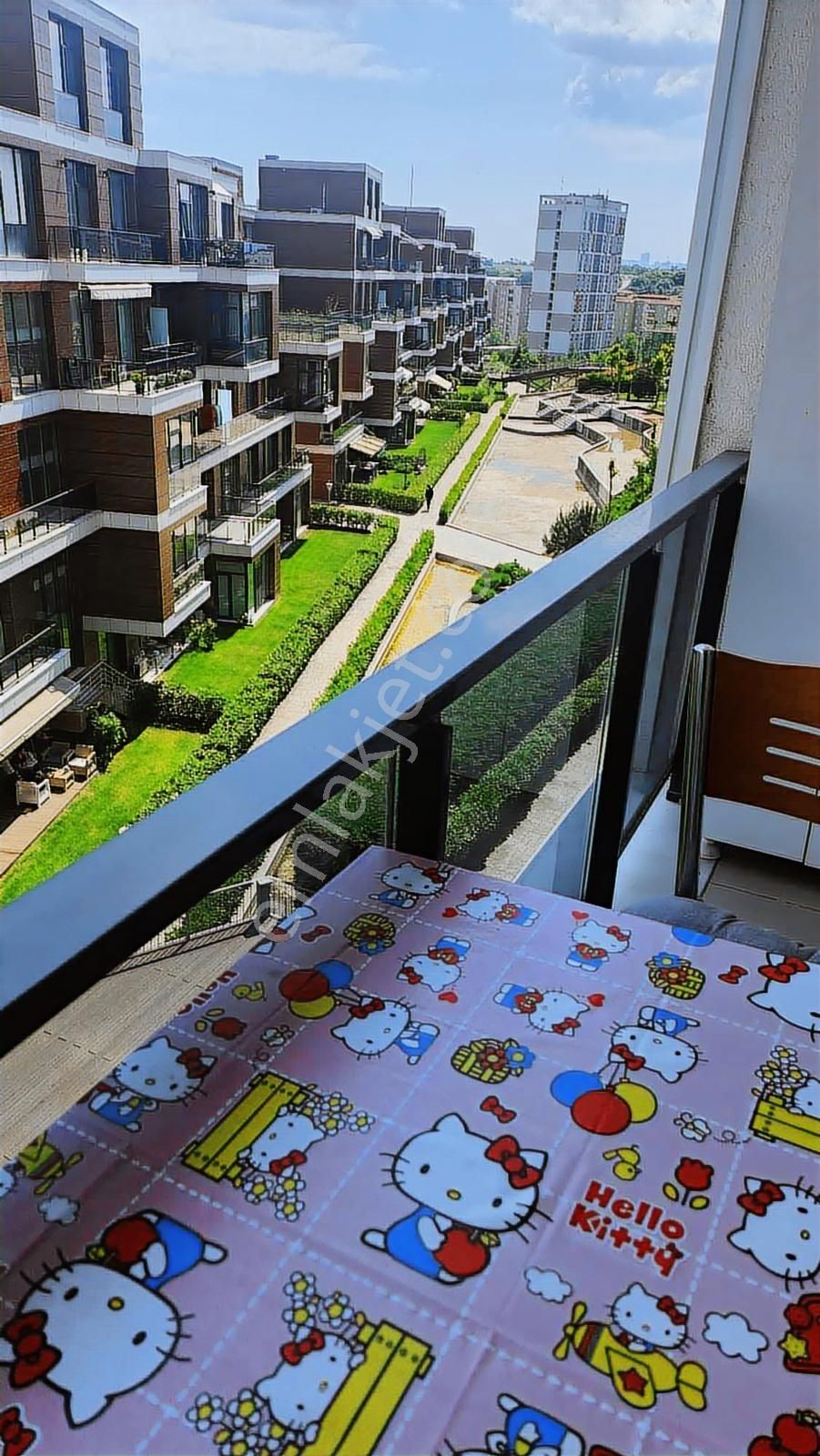 Lounge 1 Sitesinde 1+1 Eşyasız Peyzaj Manzaralı Kiralık - Görsel 13