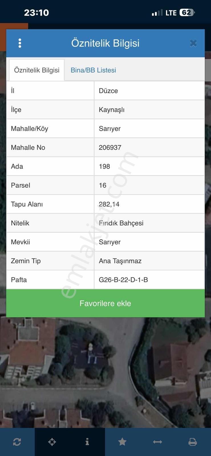 Ruşen Aydın Gayrimenkulden Kaynaşlı Sarıyer Mah. Satılık Arsalar - Görsel 25