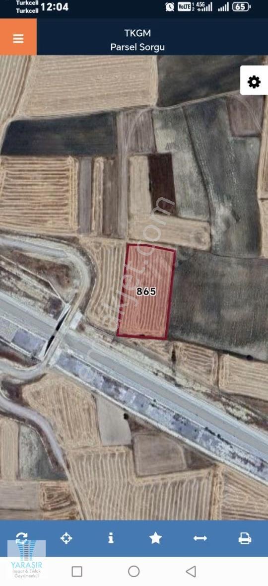 Hızlı Tren Sınırı 6850m² Havza Abalar Köy Dibi Fırsat Arazi